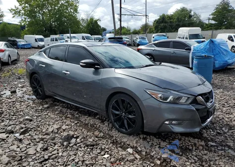 2018 Nissan Maxima 3.5S z USA, uszkodzony, nr VIN 1N4AA6AP8JC406632